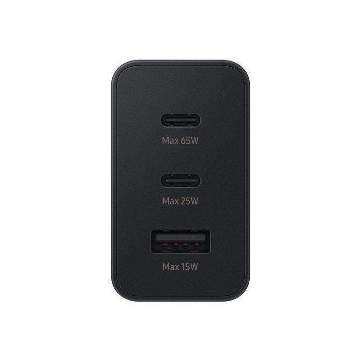 Samsung triple USB charger A+C+C PD 65W (35W+25W+5W) Black