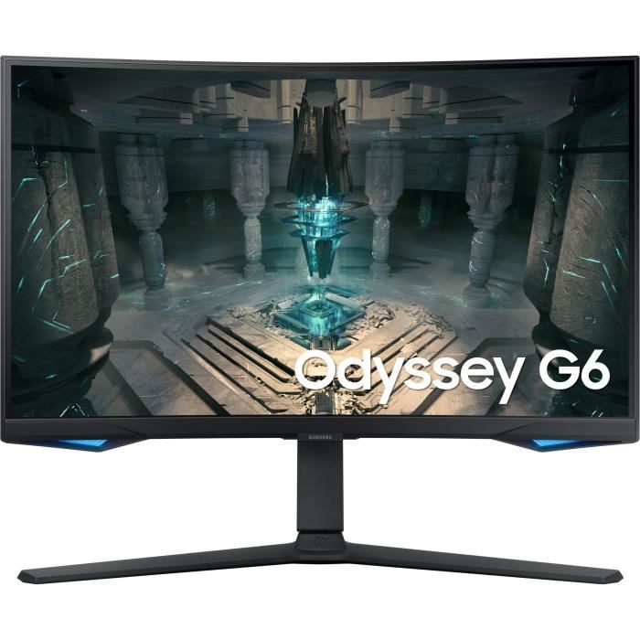 Curved gaming pc screen - Samsung - Odyssey G6 - G65B S27BG650EU - 27 '' WQHD - VA - 1 ms - 240Hz - HDMI / DisplayPort - AMD Freesync