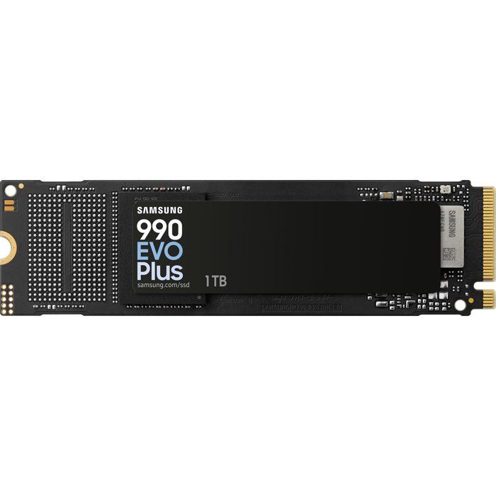 Internal SSD - SAMSUNG - 990 EVO Plus 1TB - NVMe M.2 PCIe 4.0x4 - Read speed up to 7,150 MB/s