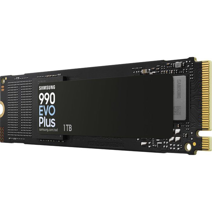 Internal SSD - SAMSUNG - 990 EVO Plus 1TB - NVMe M.2 PCIe 4.0x4 - Read speed up to 7,150 MB/s