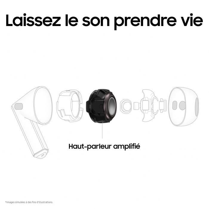 Samsung GALAXY Buds 3 Silver Earphones
