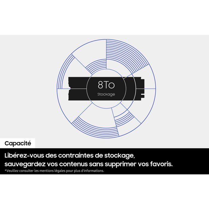 Samsung - 9100 PRO - Internal SSD - NVMe M.2 PCIe 5.0 x4 - 4 TB - Read speed up to 14,800 MB/s - MZ-VAP4T0BW