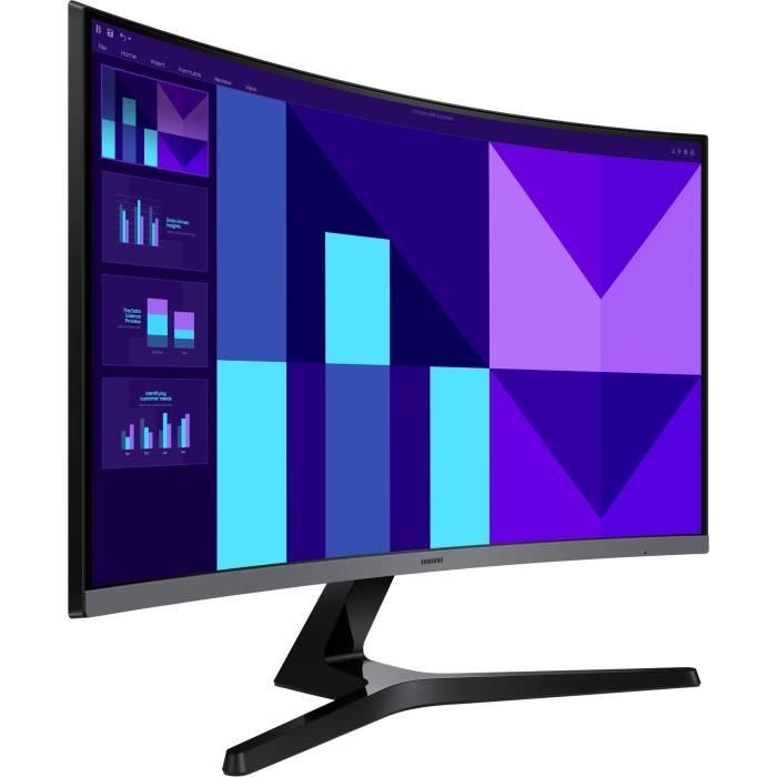 PC monitor - Samsung - LS27D390GAUXEN - 27'' - 1800R - FHD 1920x1080 - 100Hz - VA - 4ms(GTG) - 1800R - 200cd/m² - 3000:1 - HDMI