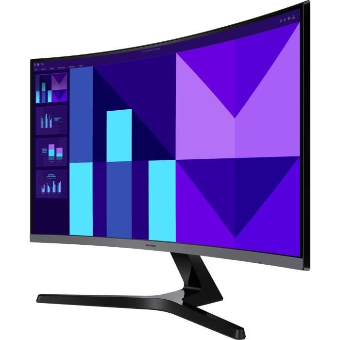 PC monitor - Samsung - LS27D390GAUXEN - 27'' - 1800R - FHD 1920x1080 - 100Hz - VA - 4ms(GTG) - 1800R - 200cd/m² - 3000:1 - HDMI
