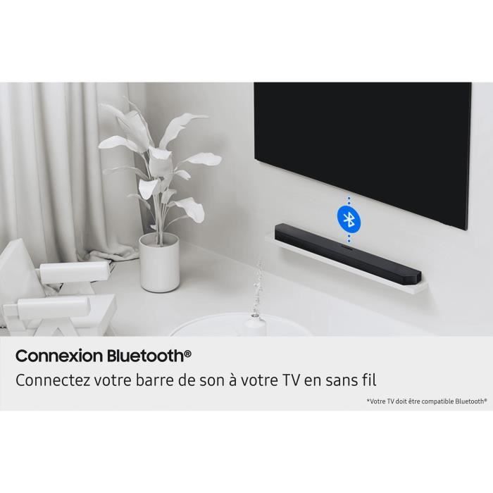 SAMSUNG HW-B460F/XE - Series 2.1ch Soundbar - 6.5'' Wireless Subwoofer - Adaptive Sound Lite