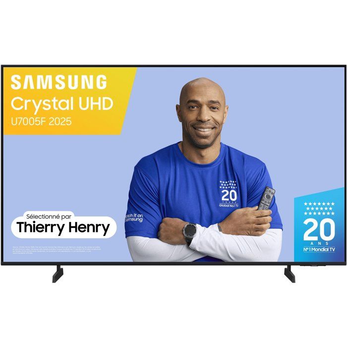 Samsung TU50U7005F - LED TV 50 (127 cm) - 4K UHD 3840x2160 - HDR10+ - Smart TV - Gaming Hub - 3xHDMI - WiFi