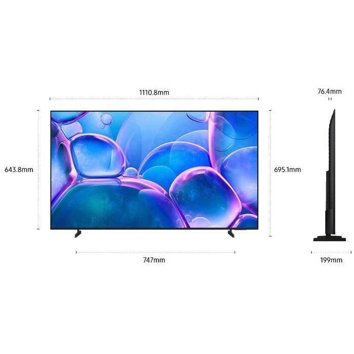 Samsung TU50U7005F - LED TV 50 (127 cm) - 4K UHD 3840x2160 - HDR10+ - Smart TV - Gaming Hub - 3xHDMI - WiFi