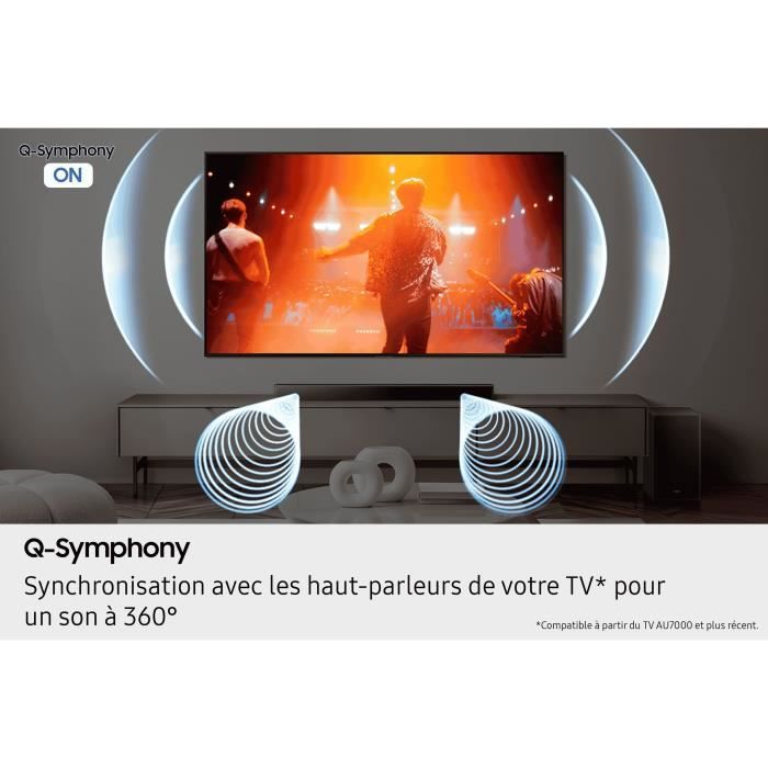 SAMSUNG HW-B66CF/XE - Series 3.1ch soundbar - 6.5'' wireless subwoofer - HP Central - Adaptive Sound Lite