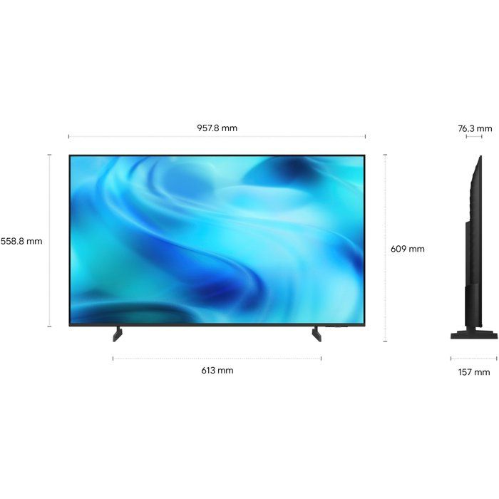 Samsung TU43U7005H - TV LED 43 (109 cm) - 4K UHD 3840x2160 - HDR10+ - Smart TV - Gaming Hub - 3xHDMI - WiFi