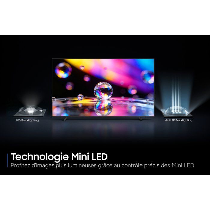 Samsung 43M73H - TV MiniLED 43 (109 cm) - 4K UHD 3840x2160 - Gaming Hub - Smart TV - 3xHDMI - WiFi