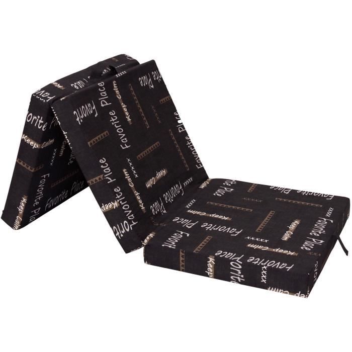 Folding armchair - SAMBA - Multi-position - Pattern - 190 x 70 x 9 cm