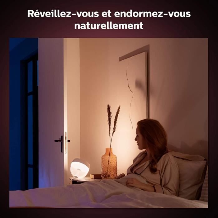 Philips Hue White & Color Ambiance, Bluetooth, White compatible iris works with Alexa, Google Assistant and Apple Homekit