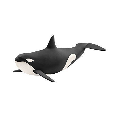 Orca Figure - SCHLEICH - Model 14807 - Hand-painted - 10 x 20 x 7 cm - Plastic - Wild Life Series - 1 figure