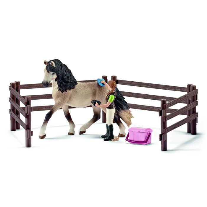 Schleich - Andalusian horses care kit - 42270 - Horse club range