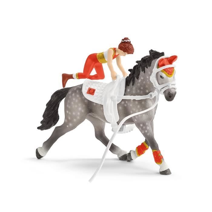 Schleich - Horse Club Mia Equestrian Vaulting Kit - 42443