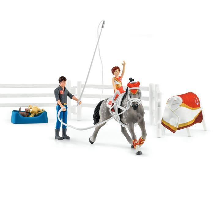 Schleich - Horse Club Mia Equestrian Vaulting Kit - 42443