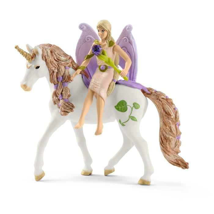 Schleich - glitter house with unicorns, lake and stable - 42445