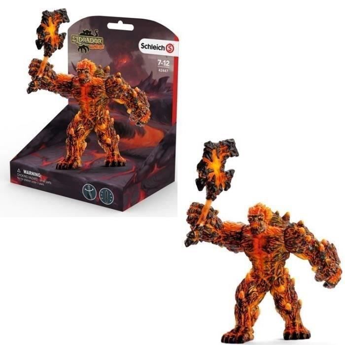 Schleich - Lave golem with weapon - 42447 - Eldrador range