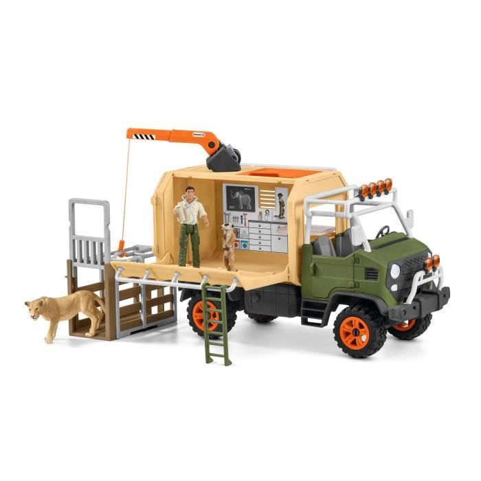 Schleich - Large animal rescue truck - 42475