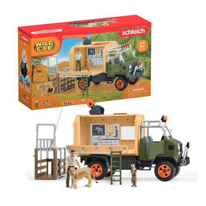 Schleich - Large animal rescue truck - 42475