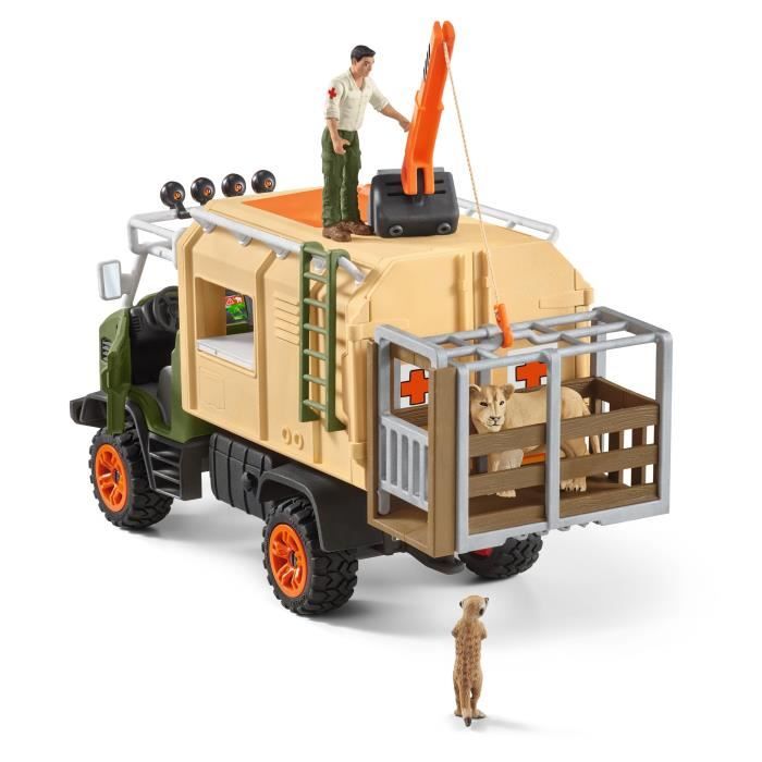 Schleich - Large animal rescue truck - 42475