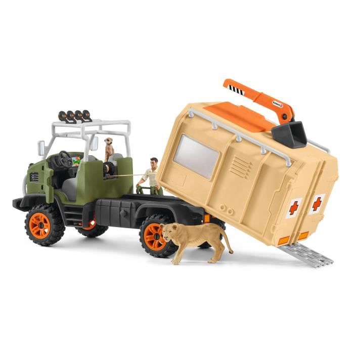 Schleich - Large animal rescue truck - 42475