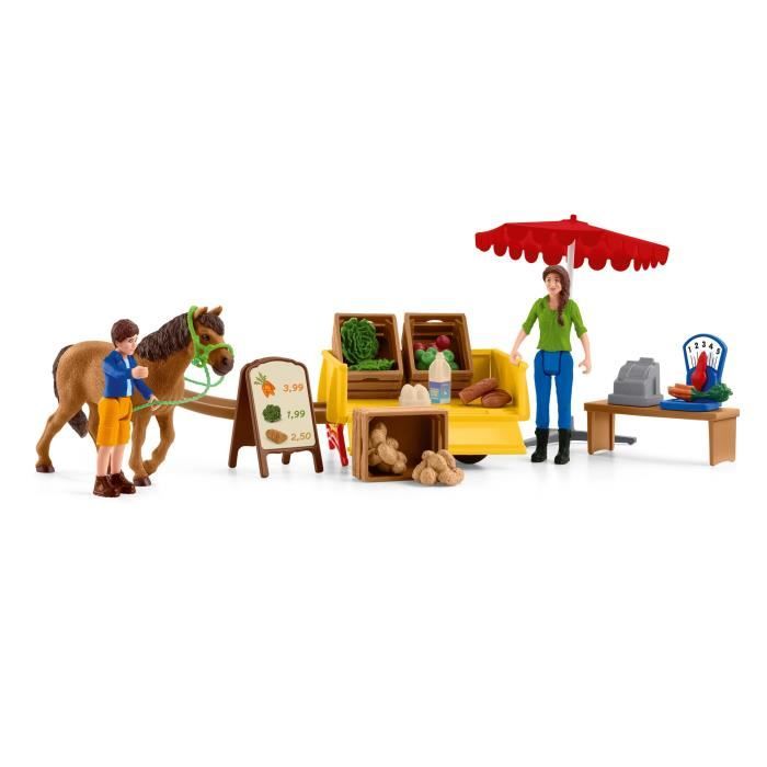 Schleich - Mobile farm stall - 42528