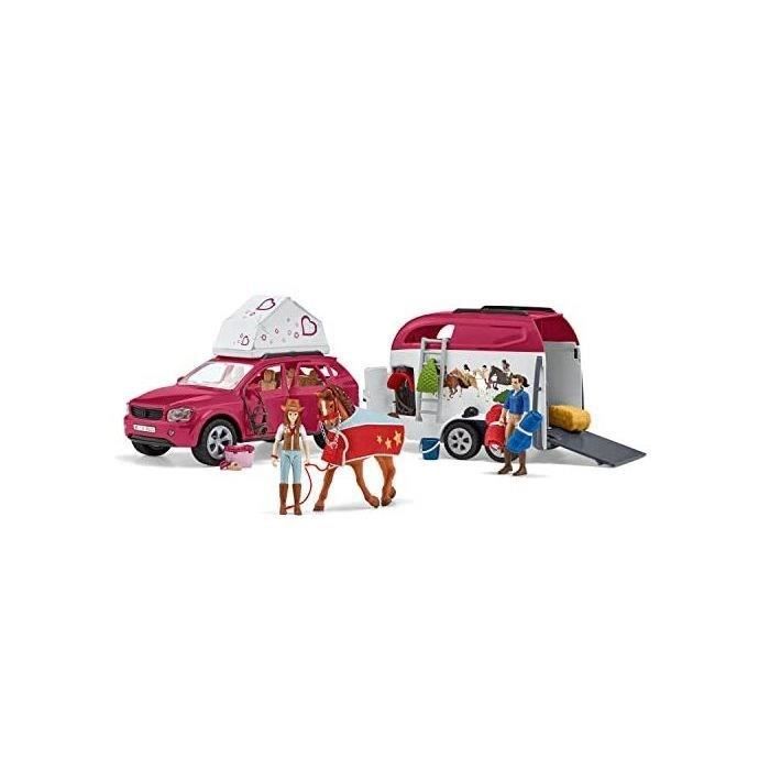 Schleich - Large Equestrian Voyage by car and trailer - 42535 - Horse club range