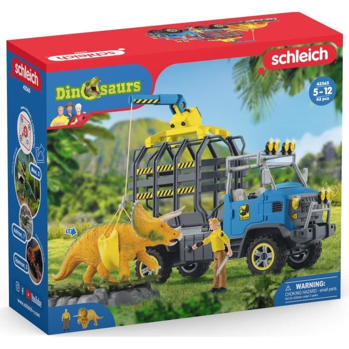 Schleich - Dino transport mission - 42565 - Dinosaurs range