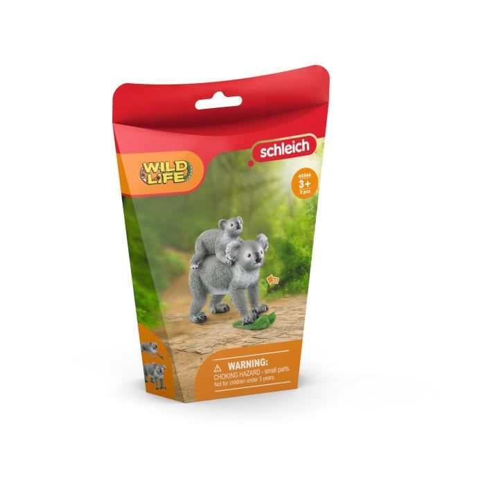 Schleich - Maman and baby Koala - 42566 - Wild Life range