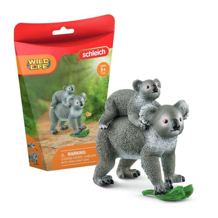 Schleich - Maman and baby Koala - 42566 - Wild Life range