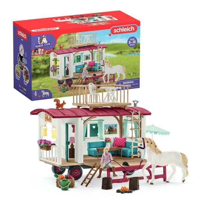 Schleich - Caravan Meetings Secret - 42593 - Horse club range