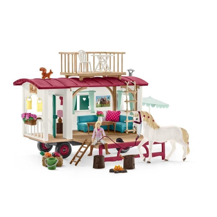 Schleich - Caravan Meetings Secret - 42593 - Horse club range