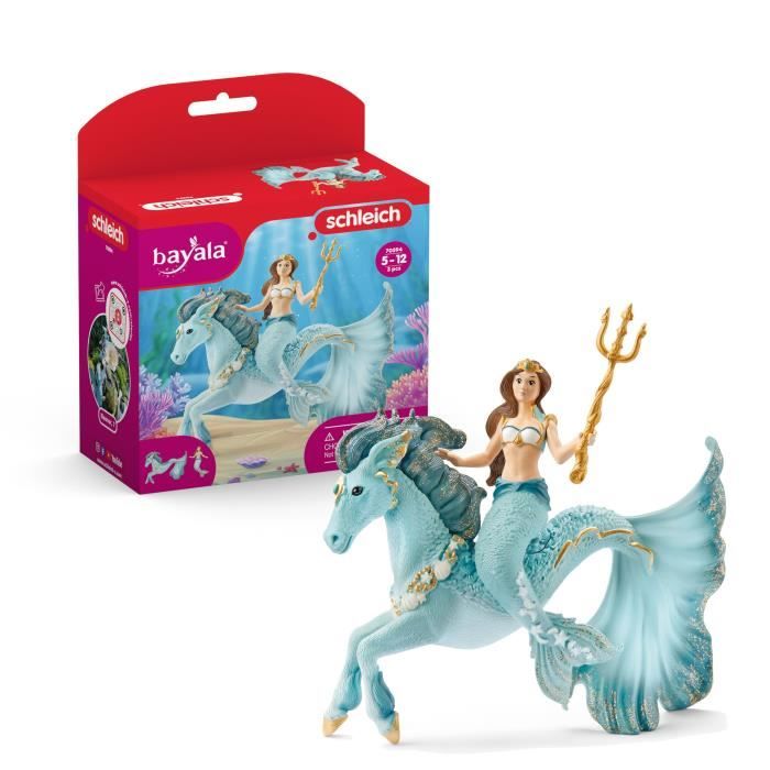 Schleich - Sirene Eyela on sea horse - 70594