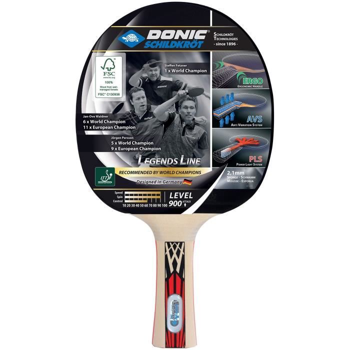 Table tennis racket - SCHILDKRÖT - LEGENDS 900 FSC