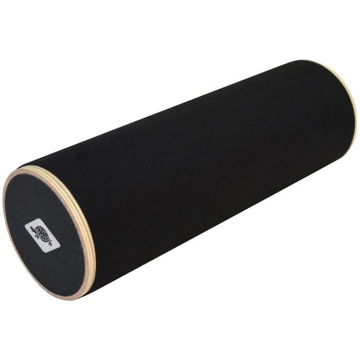 Balance board - Fitness - SCHILDKRÖT - Non-slip - Diameter 11 cm - 73.5 x 28 cm - WOODEN BALANCE BOARD