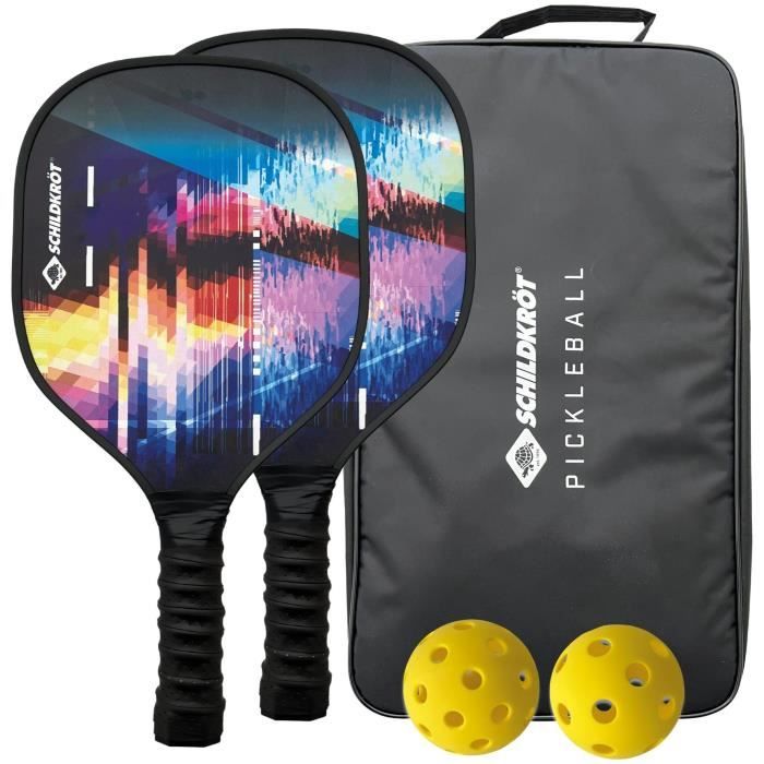 Pickleball Set - SCHILDKRÖT - Racket set - 2 rackets + 2 balls
