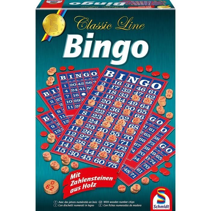 SCHMIDT AND SPIELE Board Game - Bingo - Classic line