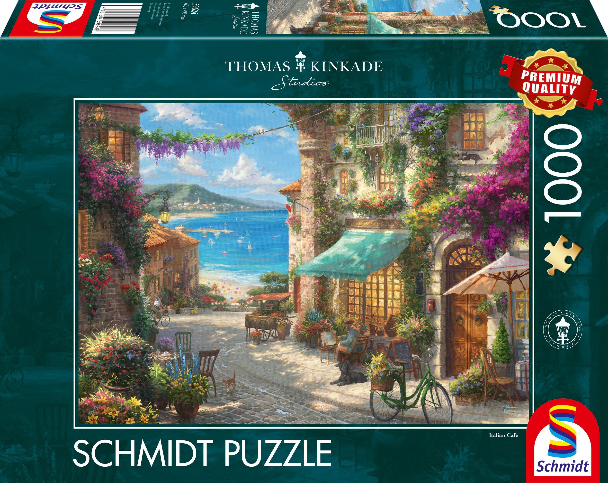 Puzzle Caf on the Italian Riviera, 1000 pcs