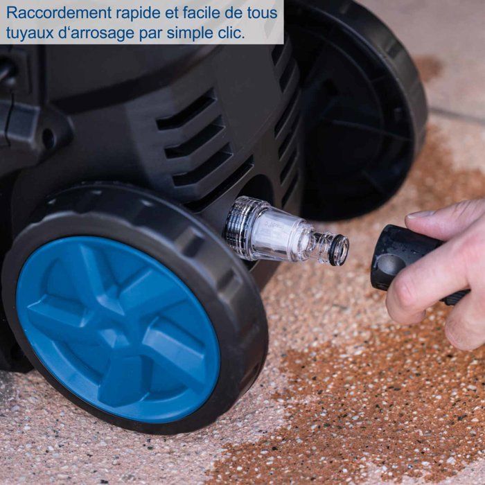 Electric high pressure cleaner - Scheppach - HPC1600-Kit - 135 bar - 420L/h
