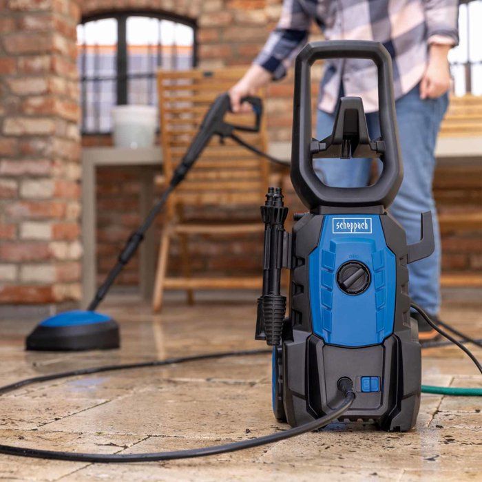 Electric high pressure cleaner - Scheppach - HPC1600-Kit - 135 bar - 420L/h