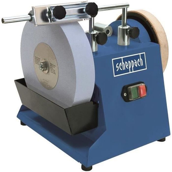 SCHEPPACH Water grinding machine with 250 mm grinding wheel + protractor + sharpening paste - Tiger 2500