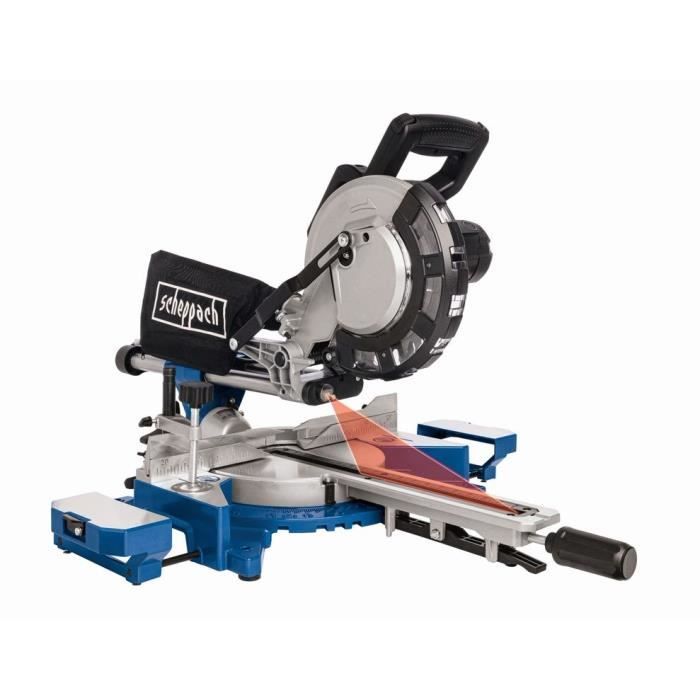 SCHEPPACH 216mm Radial Tab saw + 2nd blades (48 teeth and 60 teeth) - HM216
