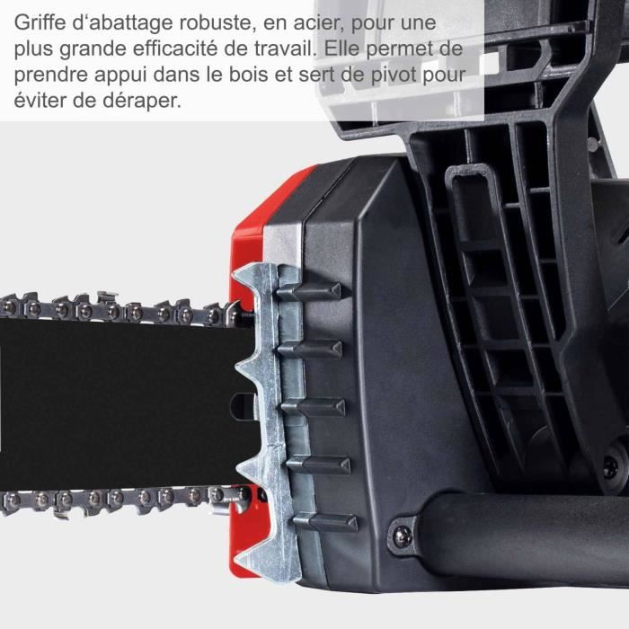 SCHEPPACH Electric chainsaw CSE2600 - 45.5 cm - 2400 W - Black and red