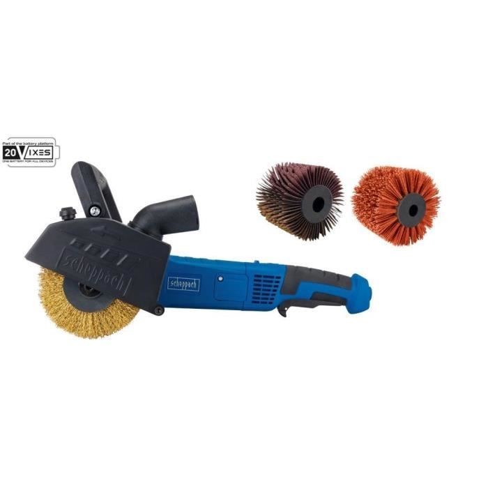 MRS1300 + 3 brushes (brass, nylon, abrasive strip)