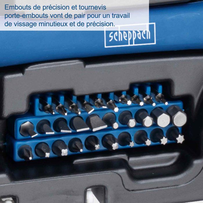 97-PIECE TOOL CASE WZK120 - SCHEPPACH