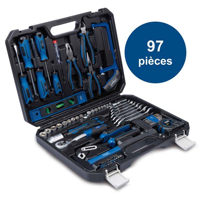 97-PIECE TOOL CASE WZK120 - SCHEPPACH