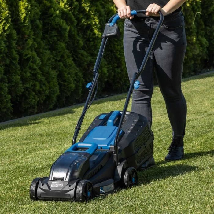 Cordless lawn mower BC-MP320-X + battery set 1x4Ah 1x2.4Ah - SCHEPPACH