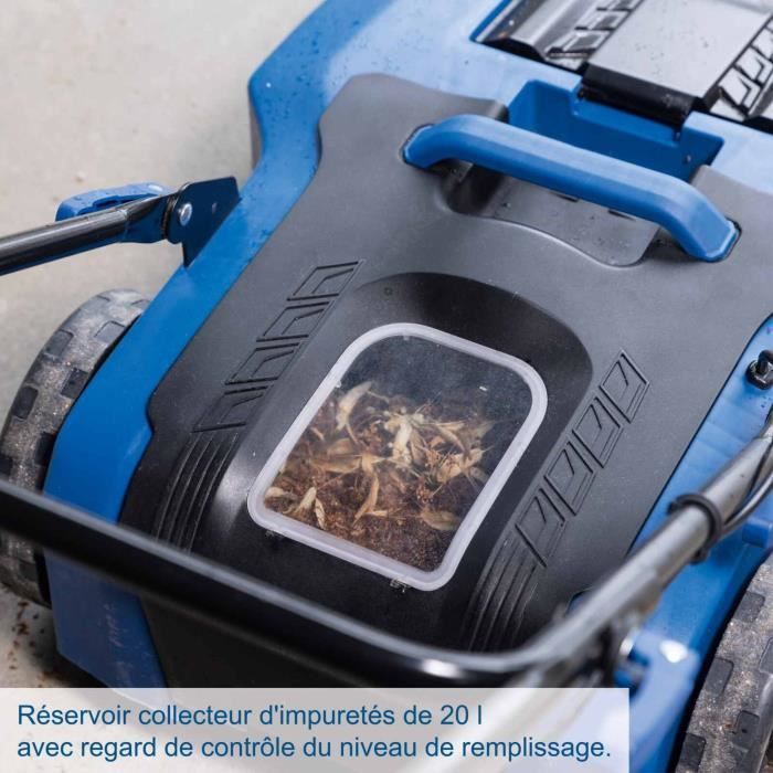 C-S610-X Cordless Sweeper Kit - Working width: 610 mm   20 L collection bin - SCHEPPACH 20V IXES 2Ah battery + 2.4A charger