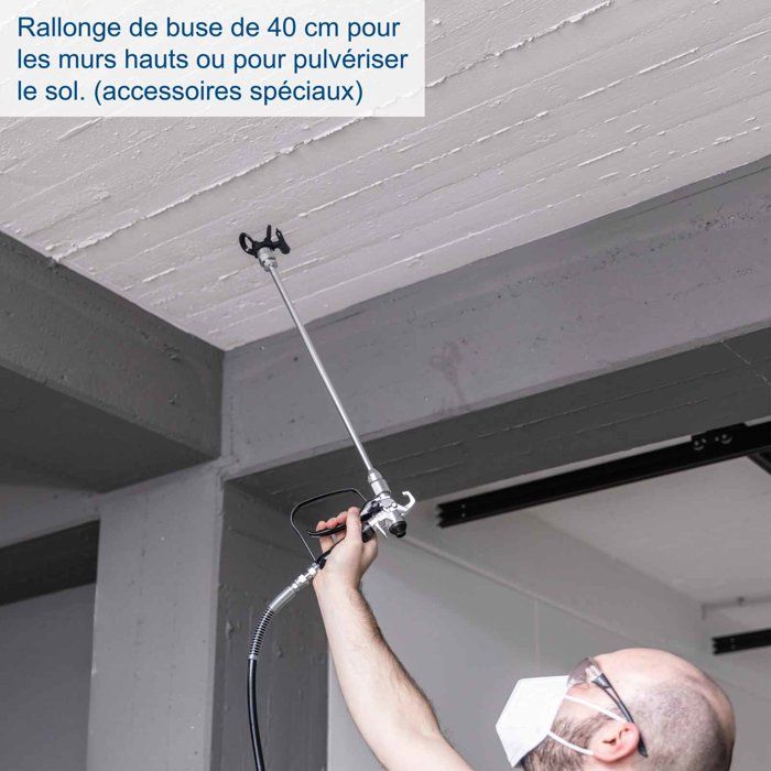 SCHEPPACH Airless Paint Sprayer - PTSA600 - 227 bar - 2.0 L/min - 950 W